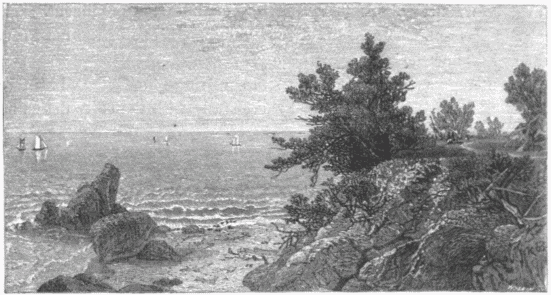 "NOON BY THE SEA-SHORE."&mdash;BEVERLY BEACH.&mdash;[J. F.
KENSETT.