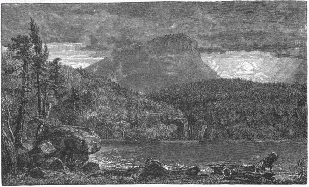 "HIGH TORN, ROCKLAND LAKE."&mdash;[JASPER F. CROPSEY.]