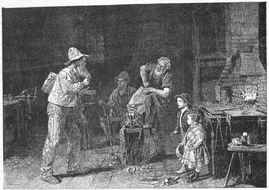 "ARGUING THE QUESTION."&mdash;[T. W. WOOD.]