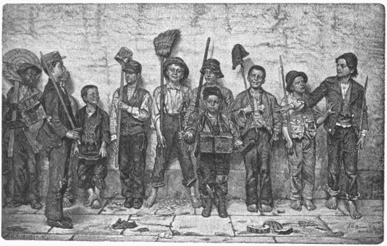 "DRESS PARADE."&mdash;[J. G. BROWN.]