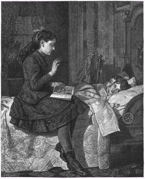 "A BED-TIME STORY."&mdash;[S. J. GUY.]