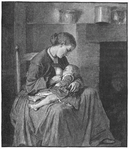THE MOTHER.&mdash;[EASTMAN JOHNSON.]