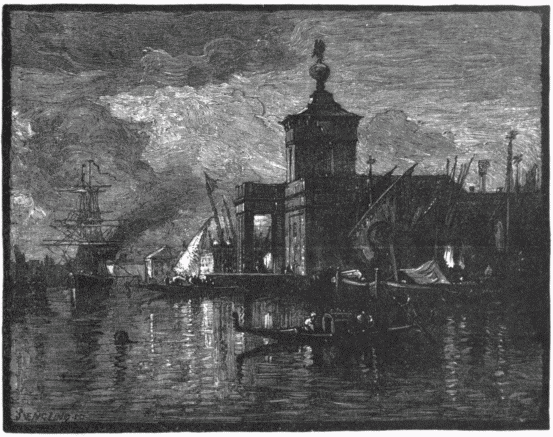 A BIT OF VENICE.&mdash;[SAMUEL COLMAN.]