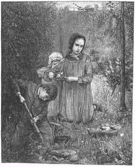 "BURIAL OF THE DEAD BIRD."&mdash;[J. ALDEN WIER.]