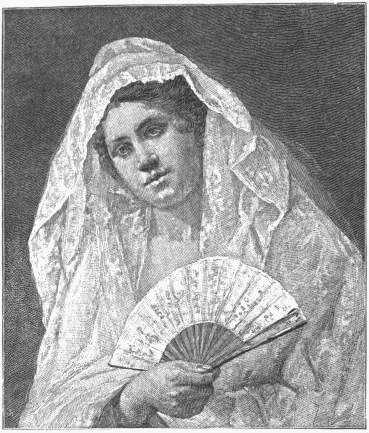 "A SPANISH LADY."&mdash;[MISS MARY S. CASSATT.]