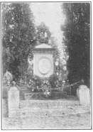 Robert-Houdin’s grave, in the cemetery at Blois, France.
From a photograph taken by the author, especially for this work, and now
in the Harry Houdini Collection.