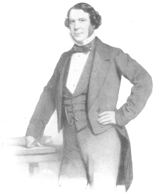 M. Jacobs, magician, ventriloquist, and bold imitator of
John Henry Anderson. From a rare lithograph now in the Harry Houdini
Collection.