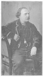 John Henry Anderson as he appeared in his later years.
From a cut in the Harry Houdini Collection.
