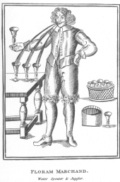 Floram Marchand. From an old, undated English publication
in the Harry Houdini Collection.