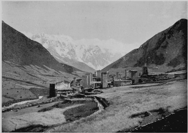 A typical Caucasian landscape.

To face p. 105.

By Signor Vittorio Sella.