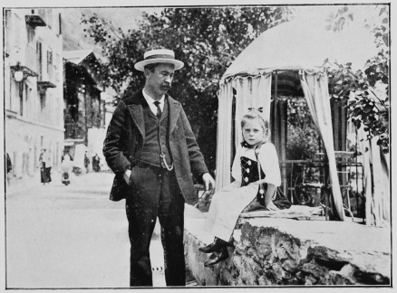A son and a grandchild of Melchior Anderegg, 1903.

To face p. 124.