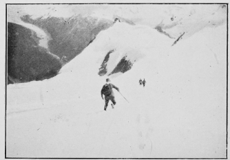 Soft snow in the afternoon on a glacier.

By Signor R. Cajrati Crivelli Mesmer.

To face p. 133.