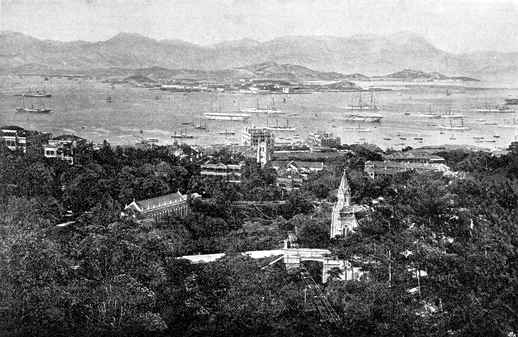 Hongkong (Hafen und Europ�isches Viertel).
