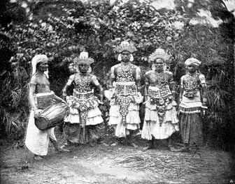 Teufelst�nzer in Colombo.