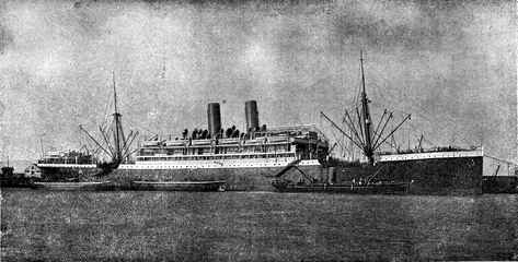 Reichspostdampfer des �Norddeutschen Lloyd�: �K�nig Albert�.