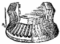 Fig. 67.&mdash;Molde para pastel.