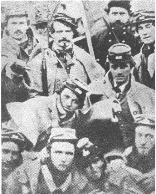 Young Confederates in Richmond who were soon to receive their baptism of fire at the First Battle of Manassas. From &ldquo;Photographic History of the Civil War.&rdquo;
