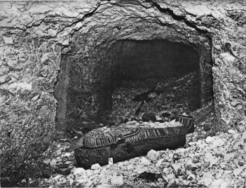 Image not available: North Wing of Corridor showing Closed Doorway of Chamber
A