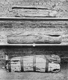 Image not available: 2. Plain Anthropoid, ‘Dug-out’ and Semi-decorated
Anthropoid Coffins