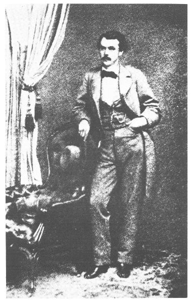 Joseph T. Goodman, editor of the Territorial
Enterprise. Courtesy of the New York Public Library.