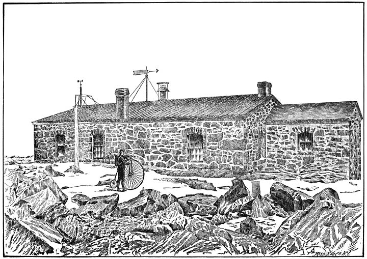 GOVERNMENT STATION, SUMMIT OF PIKE&rsquo;S PEAK.&mdash;(Page 97.)