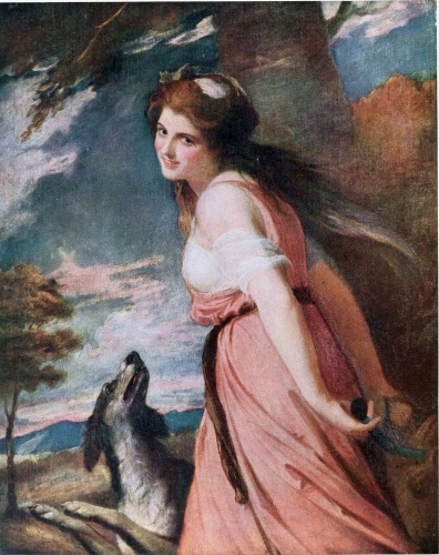 LADY HAMILTON WITH A GOAT

Tankerville Chamberlayne, Esq.