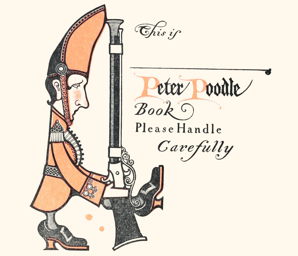 This is

  Peter Poodle Book

  Please Handle Carefully
