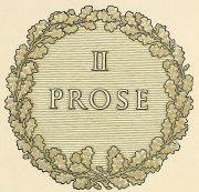 II
PROSE