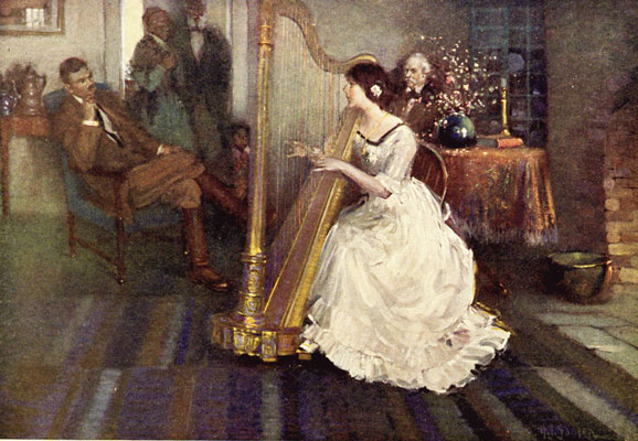 Her Graceful Figure Making to Fortescue the
Prettiest Picture He Had Ever Seen