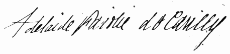 Ad�la�de Fairlie de Cavilly