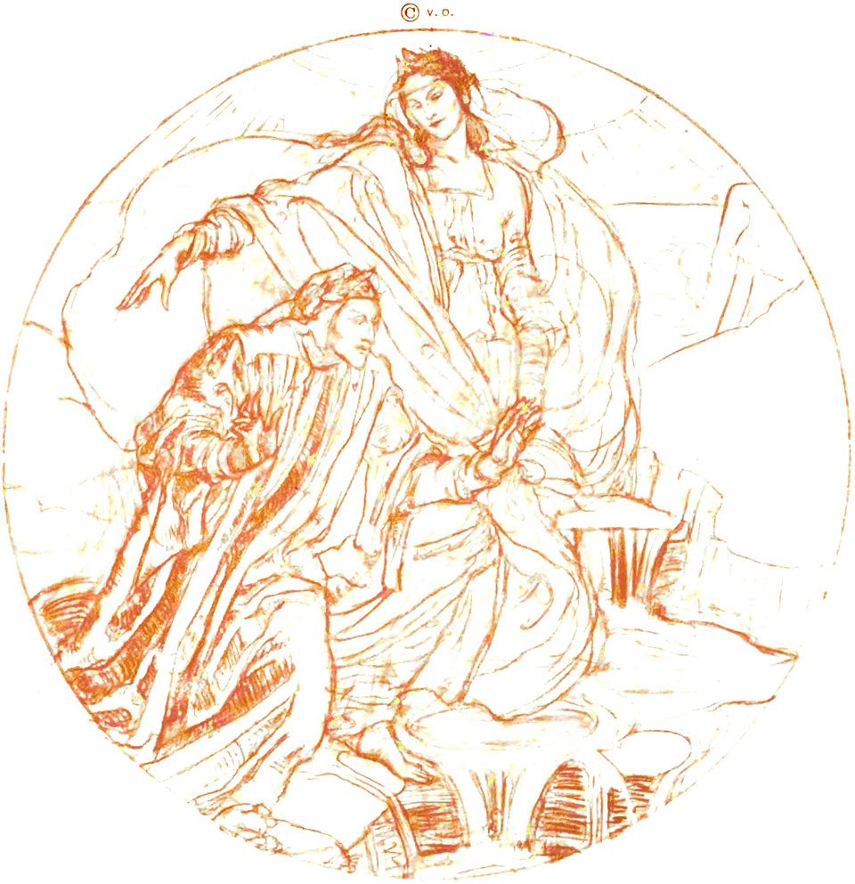 Dante, The Divine Comedy;
      Paradiso, Canto XXIX&ndash;XXX