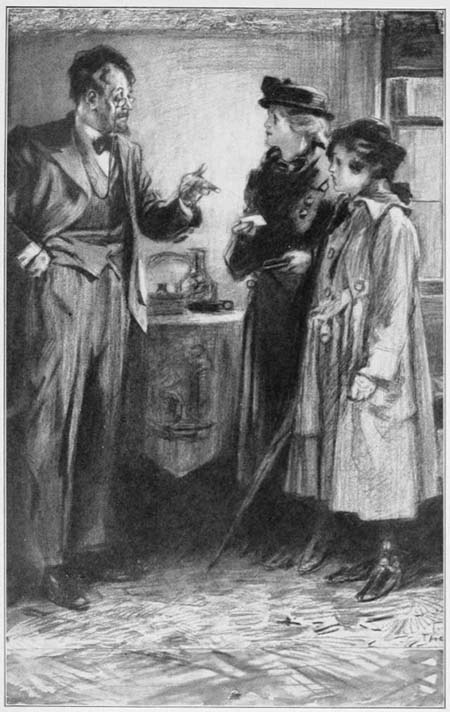 I shall have to ask you five dollars, which is half the customary
fee