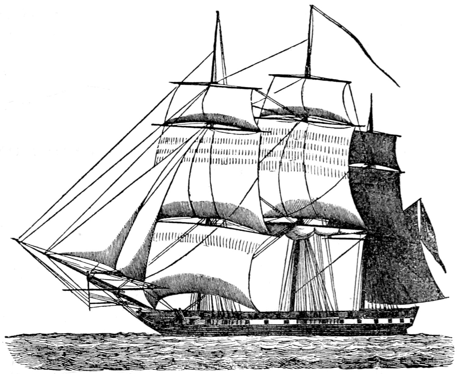 Sailing ship