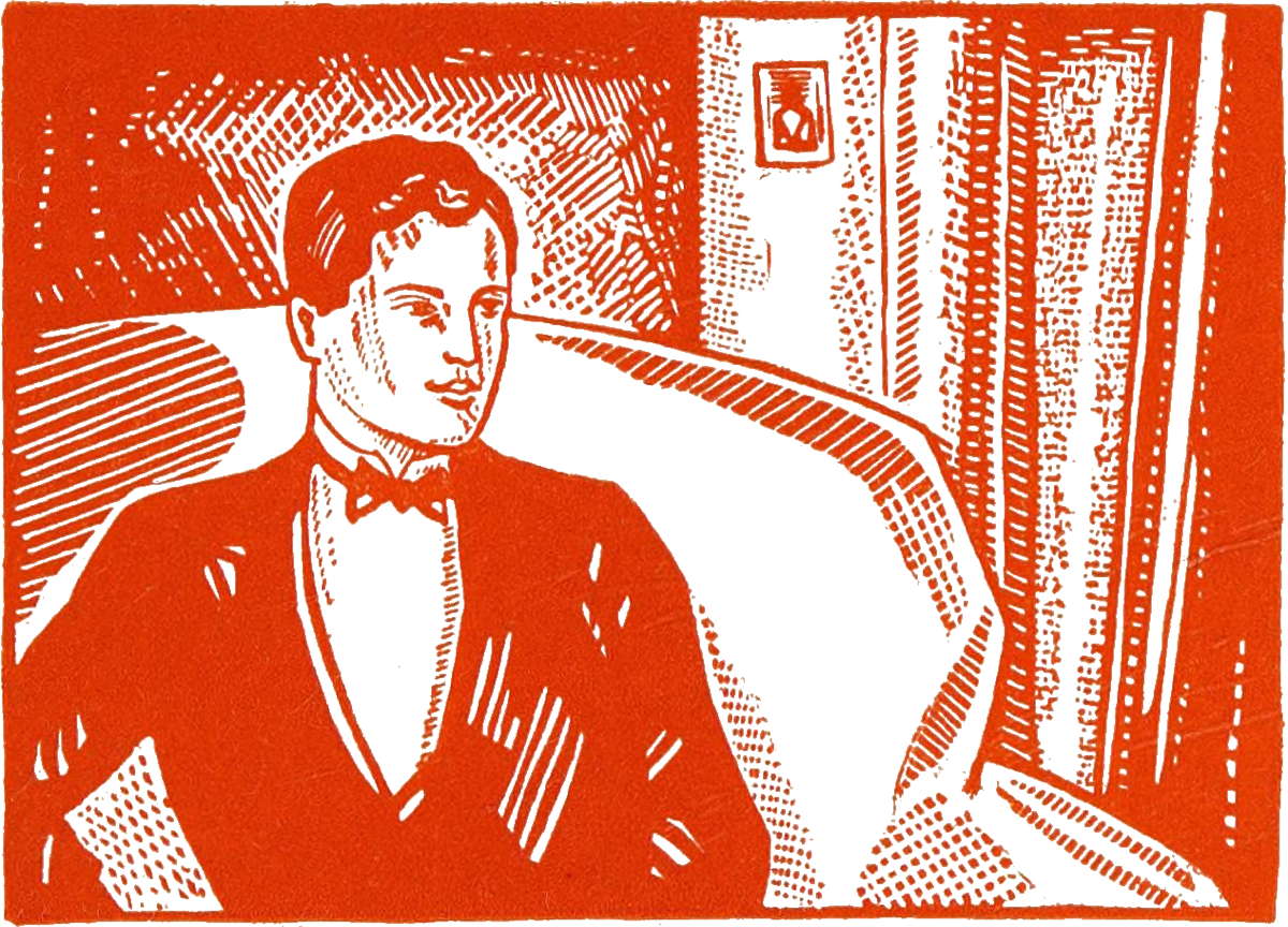 Man in evening suit