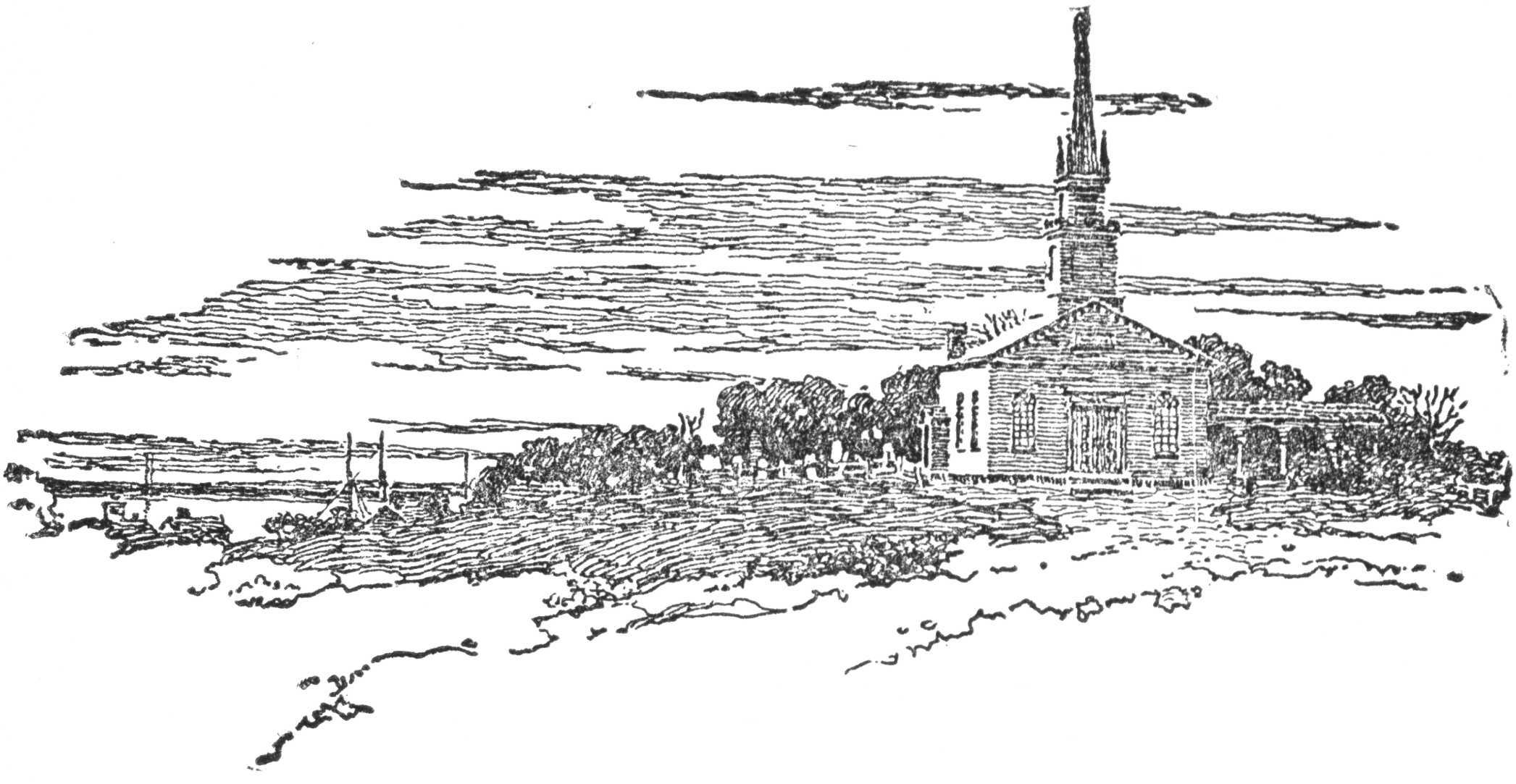 A church on a hill